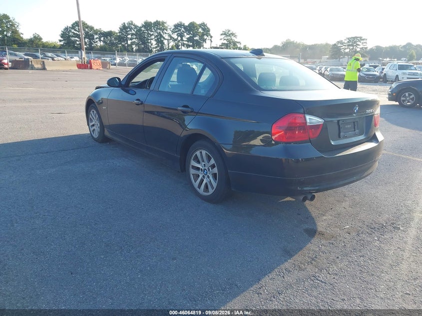 BMW 325XI 2006 VIN WBAVD135X6KV07702