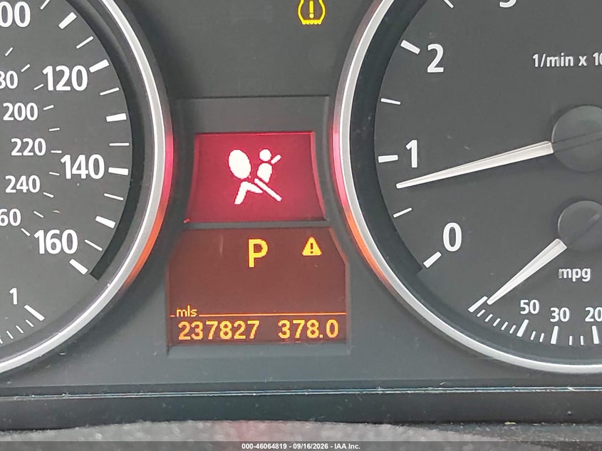 BMW 325XI 2006 VIN WBAVD135X6KV07702