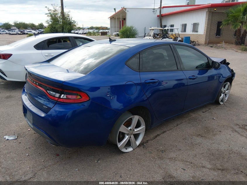 Vin: 1c3cdfeb4ed860485, lot: 46564355, dodge dart gt 20144