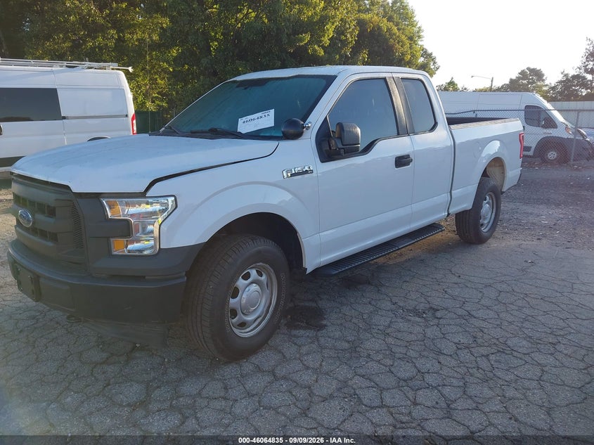 Vin: 1ftfx1ef4hkd34458, lot: 46564362, ford f-150 xl 20172