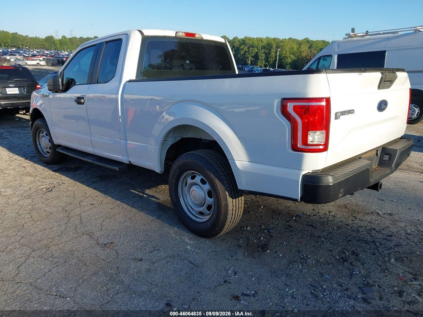 Vin: 1ftfx1ef4hkd34458, lot: 46564362, ford f-150 xl 20173