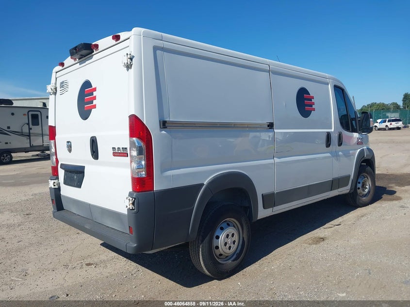 Vin: 3c6trvagxge105584, lot: 46564385, ram promaster 1500 low roof 20164