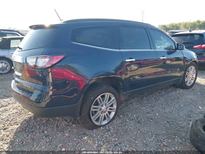 Vin: 1gnkvgkdxfj306894, lot: 46564391, chevrolet traverse 1lt 20154