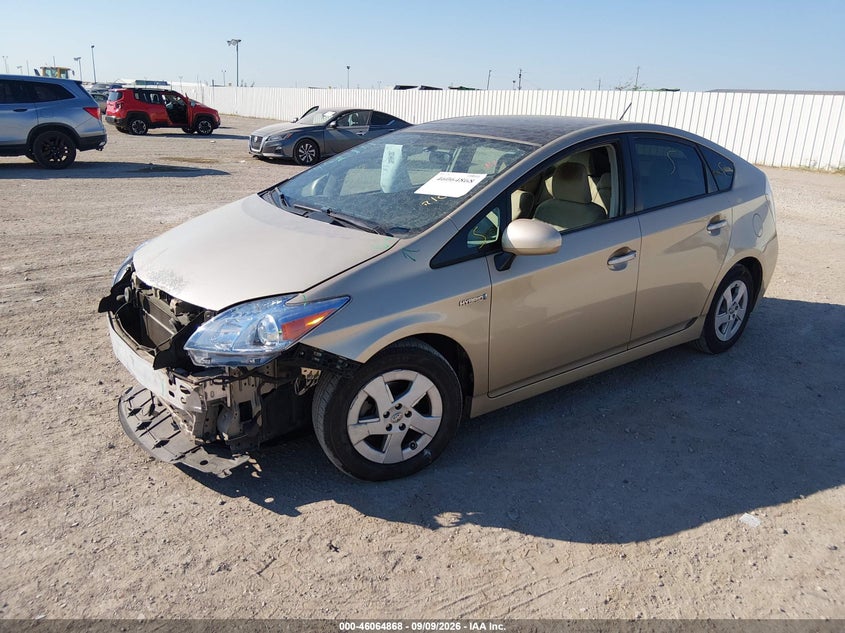 Vin: jtdkn3du7a1015325, lot: 46564395, toyota prius iii 20102
