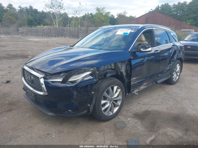 Vin: 3pcaj5m39lf114796, lot: 46564409, infiniti qx50 luxe awd 20202