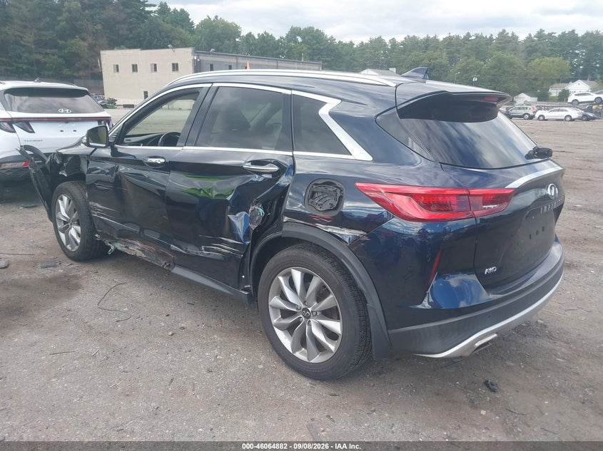 Vin: 3pcaj5m39lf114796, lot: 46564409, infiniti qx50 luxe awd 20203