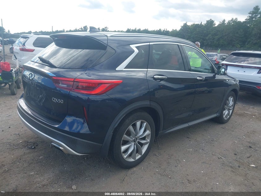 Vin: 3pcaj5m39lf114796, lot: 46564409, infiniti qx50 luxe awd 20204