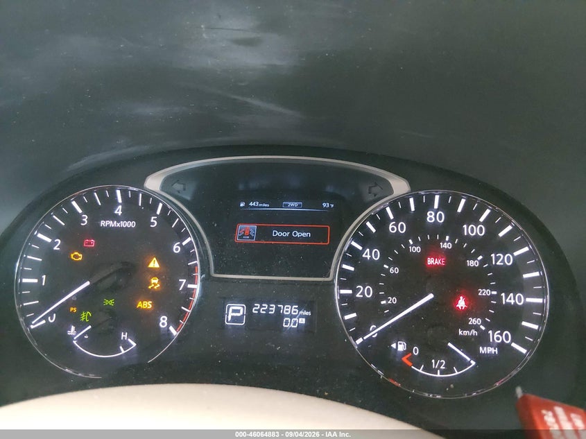 2014 NISSAN PATHFINDER auction photo 7