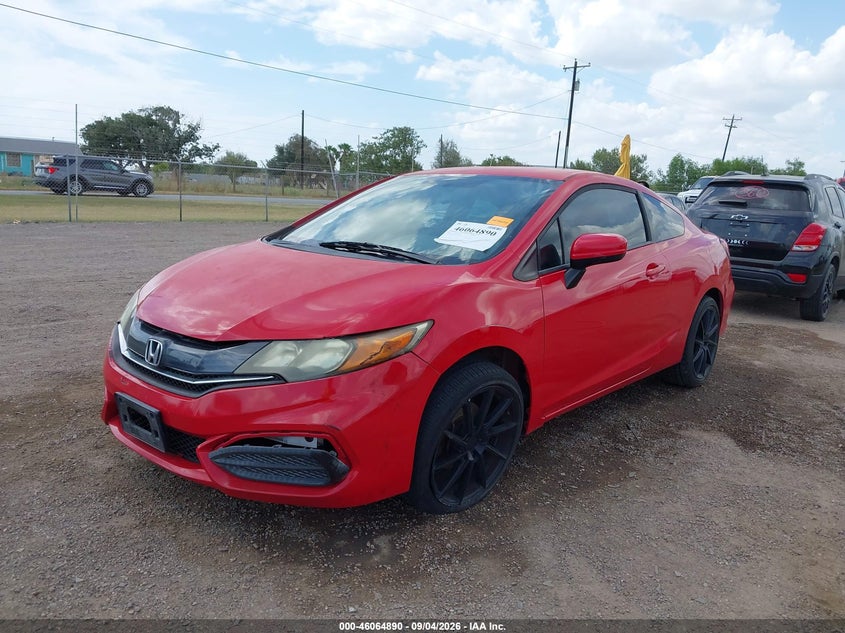 Vin: 2hgfg3b50eh511101, lot: 46564417, honda civic lx 20142