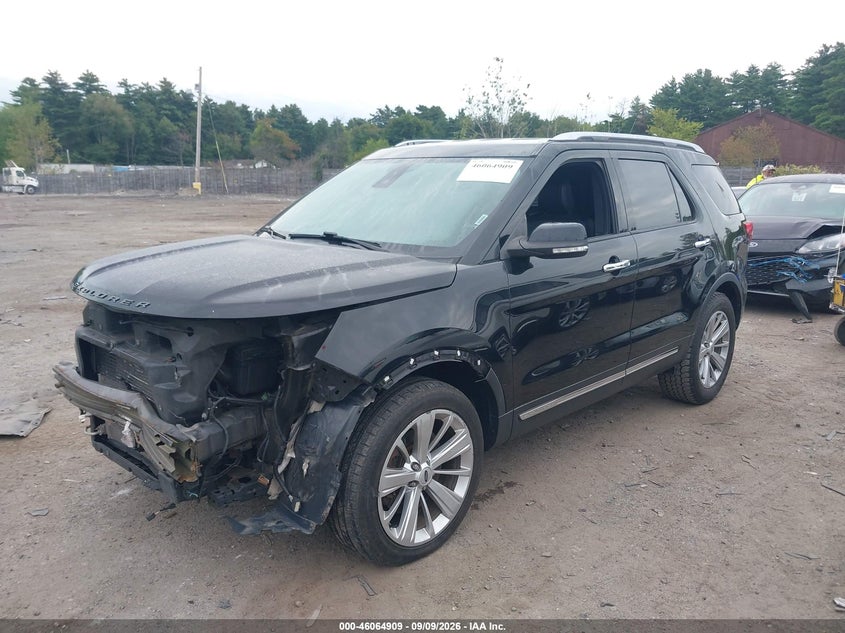 Vin: 1fm5k8fh9jga16083, lot: 46564436, ford explorer limited 20182