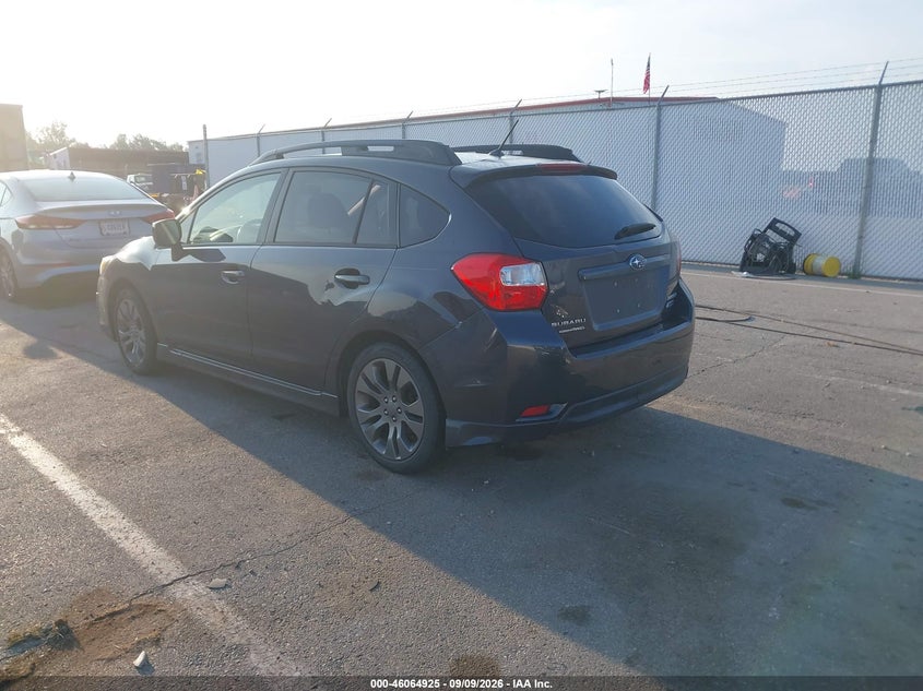 Vin: jf1gpal68e9274197, lot: 46564452, subaru impreza 2.0i sport premium 20143