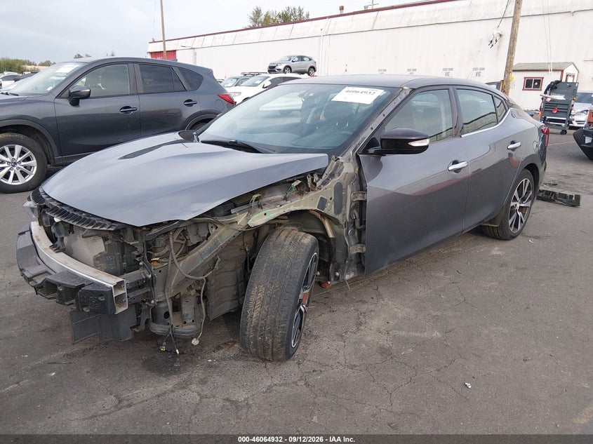 Vin: 1n4aa6ap2hc444397, lot: 46564459, nissan maxima 3.5 sv 20172