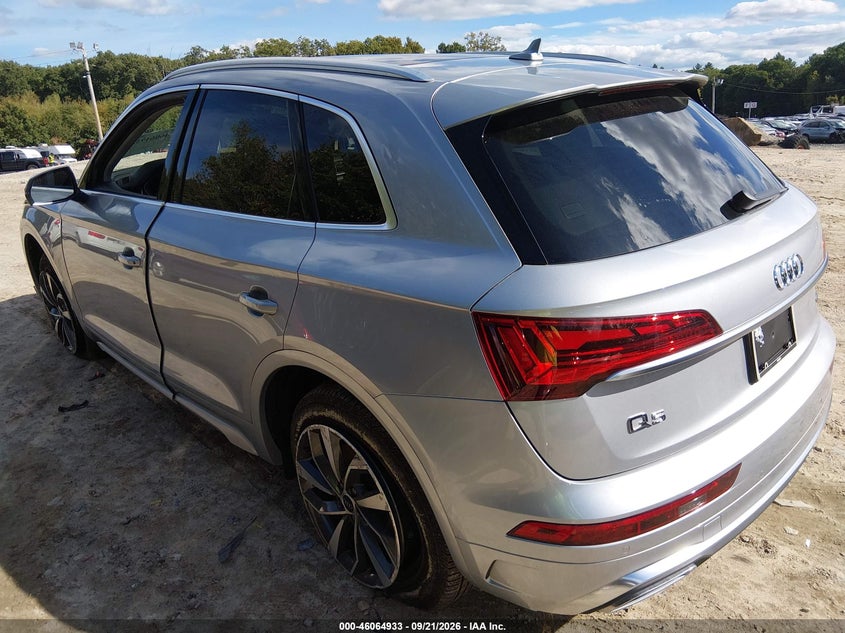 Vin: wa1eaafy8p2072272, lot: 46564460, audi q5 premium plus 45 tfsi s line quattro 20233