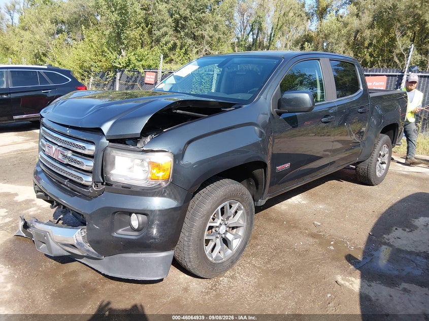 Vin: 1gtg6cen2h1235850, lot: 46564466, gmc canyon sle 20172