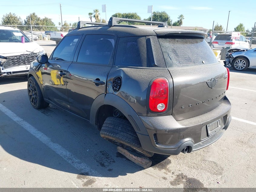 Vin: wmwzc3c53gwt10834, lot: 46564477, mini countryman cooper s 20163