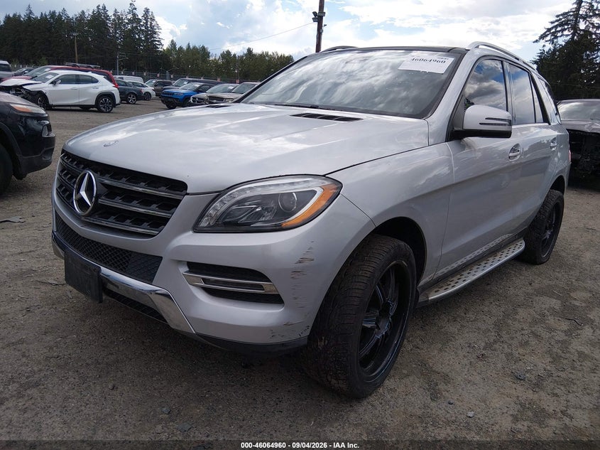 2015 MERCEDES-BENZ ML 350 auction photo 2