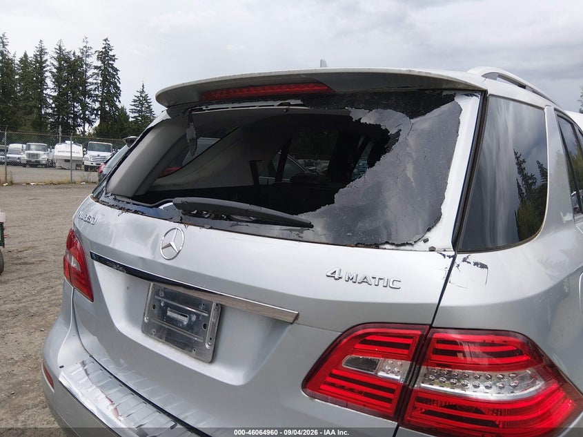 2015 MERCEDES-BENZ ML 350 auction photo 6