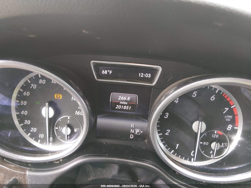 2015 MERCEDES-BENZ ML 350 auction photo 7