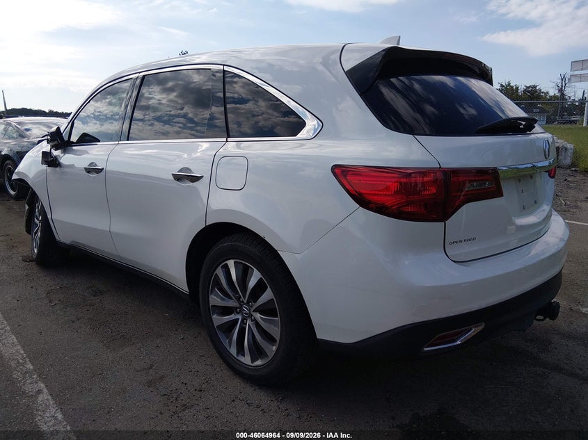 Vin: 5fryd4h40gb047755, lot: 46564491, acura mdx technology   acurawatch plus packages/technology package 20163