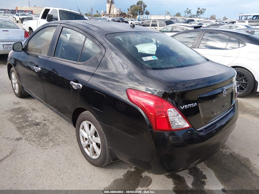 2012 NISSAN VERSA auction photo 3