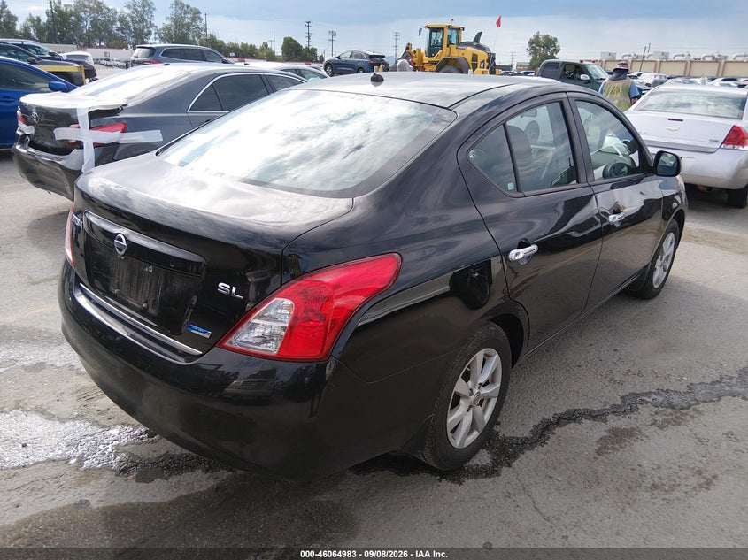 2012 NISSAN VERSA auction photo 4