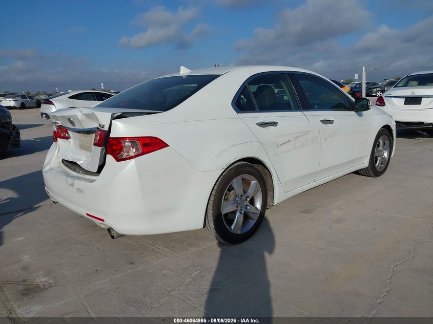 Vin: jh4cu2f44dc001713, lot: 46564513, acura tsx 2.4 20134