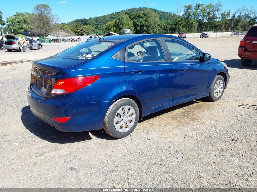Vin: kmhct4ae5hu310635, lot: 46564520, hyundai accent se 20174