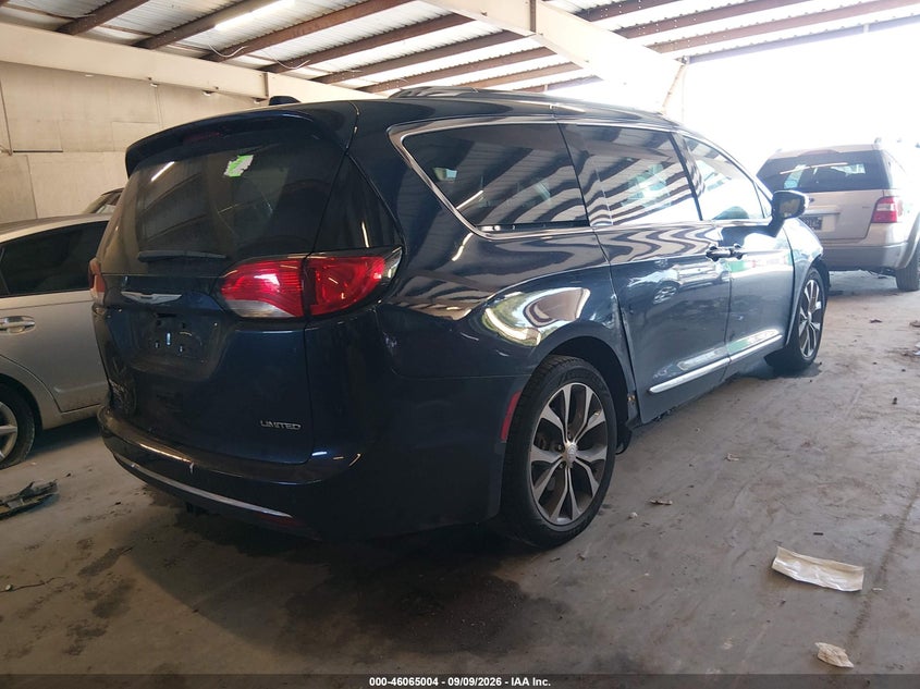 Vin: 2c4rc1ggxjr108432, lot: 46564531, chrysler pacifica limited 20184