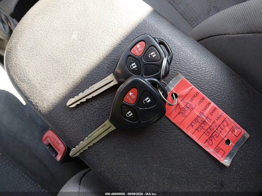 TOYOTA MATRIX 2009 VIN 2T1KU40E99C077369