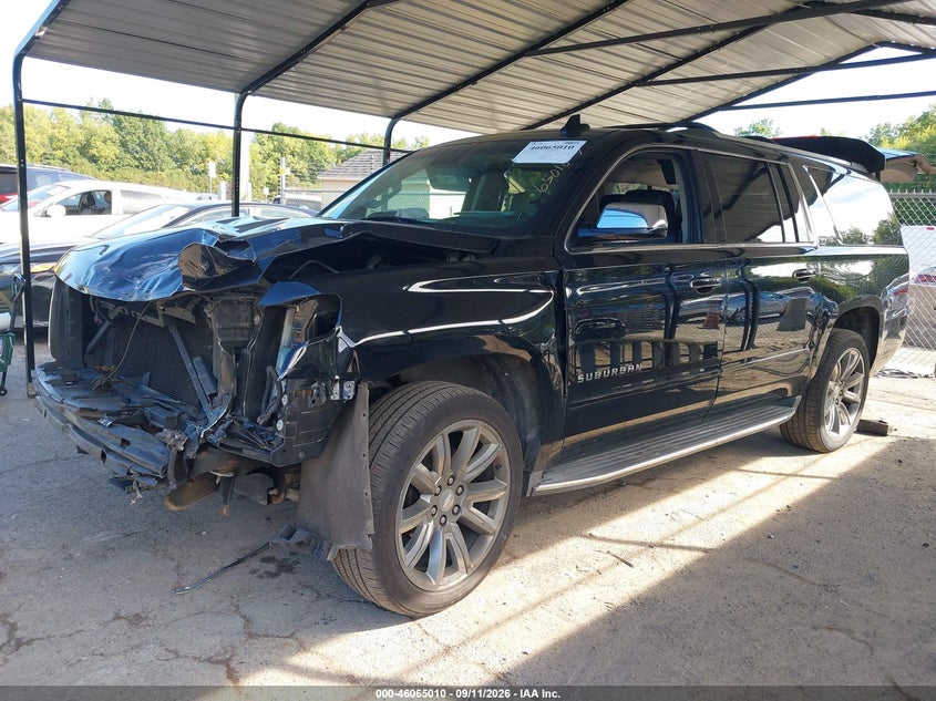 Vin: 1gnskjkc7gr181675, lot: 46564537, chevrolet suburban ltz 20162