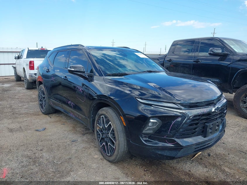 Vin: 3gnkbers8ps124421, lot: 46564539, chevrolet blazer fwd rs 2023 img_1