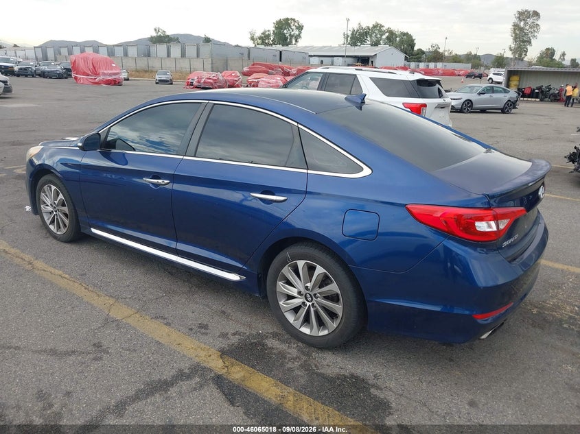 2015 HYUNDAI SONATA auction photo 3
