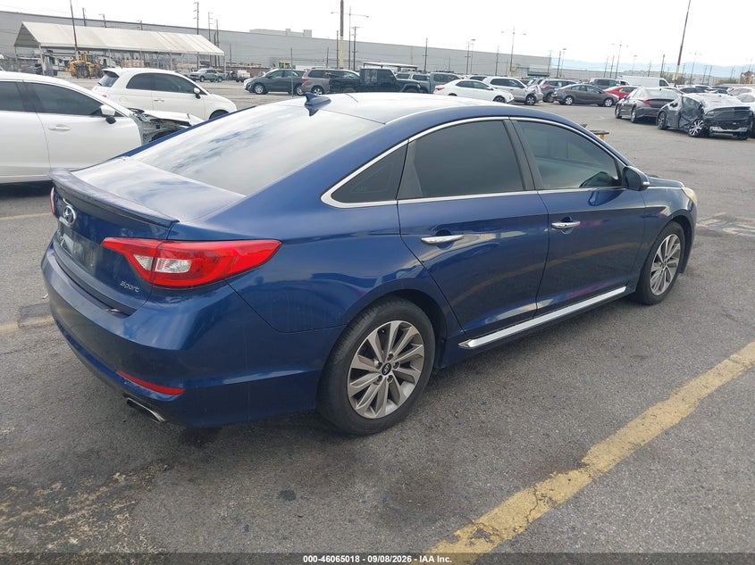 2015 HYUNDAI SONATA auction photo 4