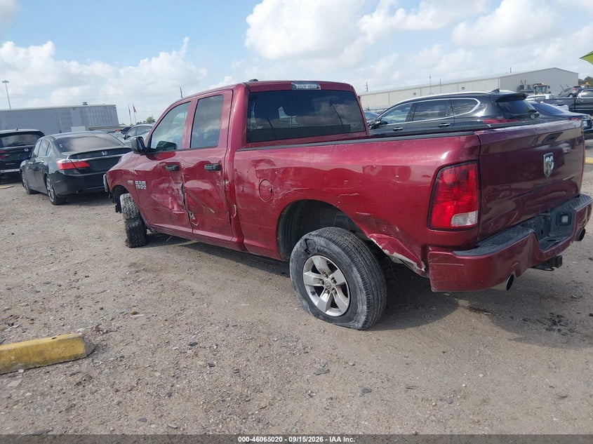 Vin: 1c6rr6ft9es129374, lot: 46564547, ram 1500 express 20143