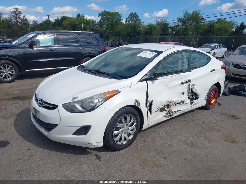 Vin: 5npdh4ae2dh180005, lot: 46564549, hyundai elantra gls 20132