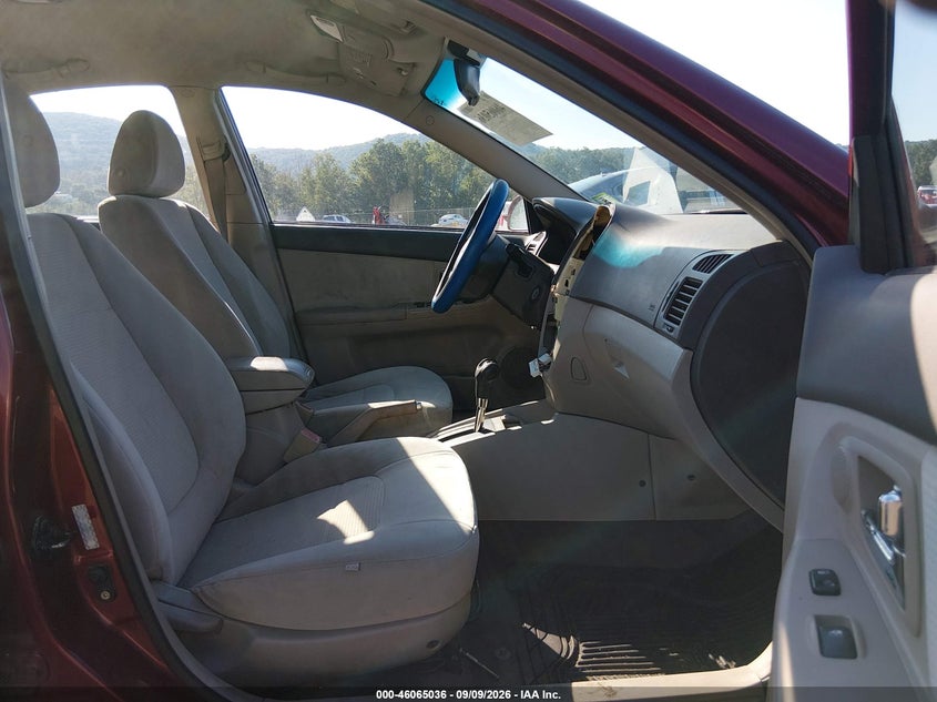KIA SPECTRA 2007 VIN KNAFE121875410658
