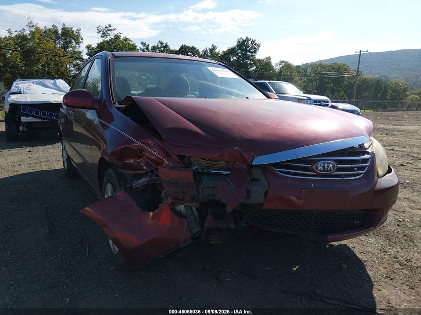 KIA SPECTRA 2007 VIN KNAFE121875410658