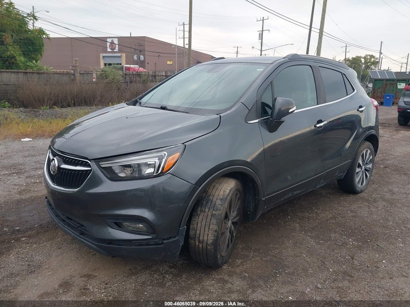 Vin: kl4cjbsb1hb043504, lot: 46564566, buick encore preferred ii 20172