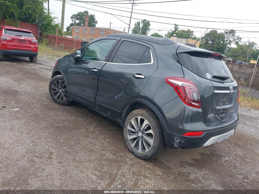 Vin: kl4cjbsb1hb043504, lot: 46564566, buick encore preferred ii 20173