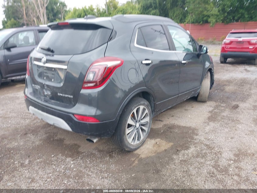 Vin: kl4cjbsb1hb043504, lot: 46564566, buick encore preferred ii 20174