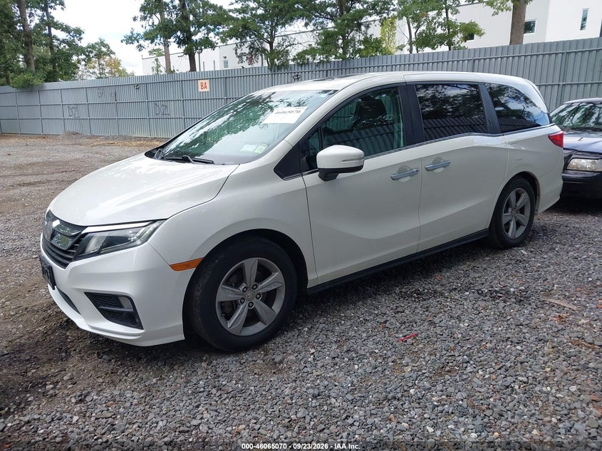 Vin: 5fnrl6h78kb003302, lot: 46564597, honda odyssey ex-l 20192