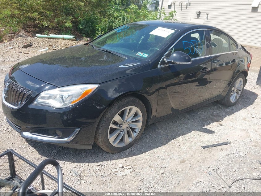 Vin: 2g4gl5ex2f9131269, lot: 46564599, buick regal turbo 20152