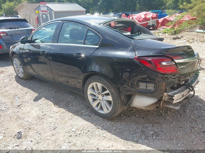 Vin: 2g4gl5ex2f9131269, lot: 46564599, buick regal turbo 20153