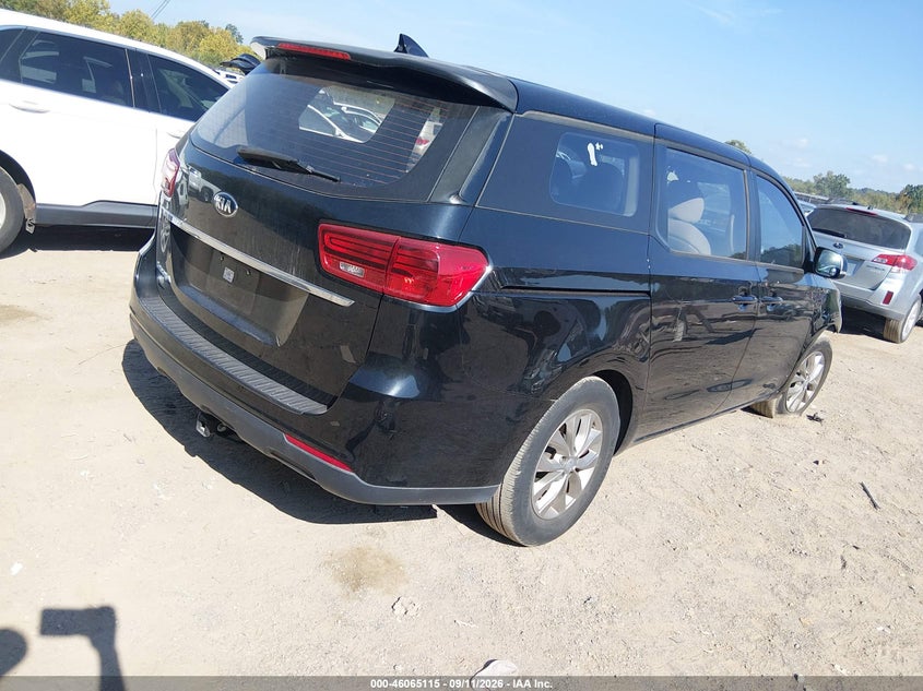 Vin: kndma5c11l6601919, lot: 46564642, kia sedona l 20204