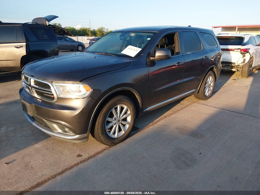 Vin: 1c4rdhag0kc769640, lot: 46564685, dodge durango sxt rwd 20192