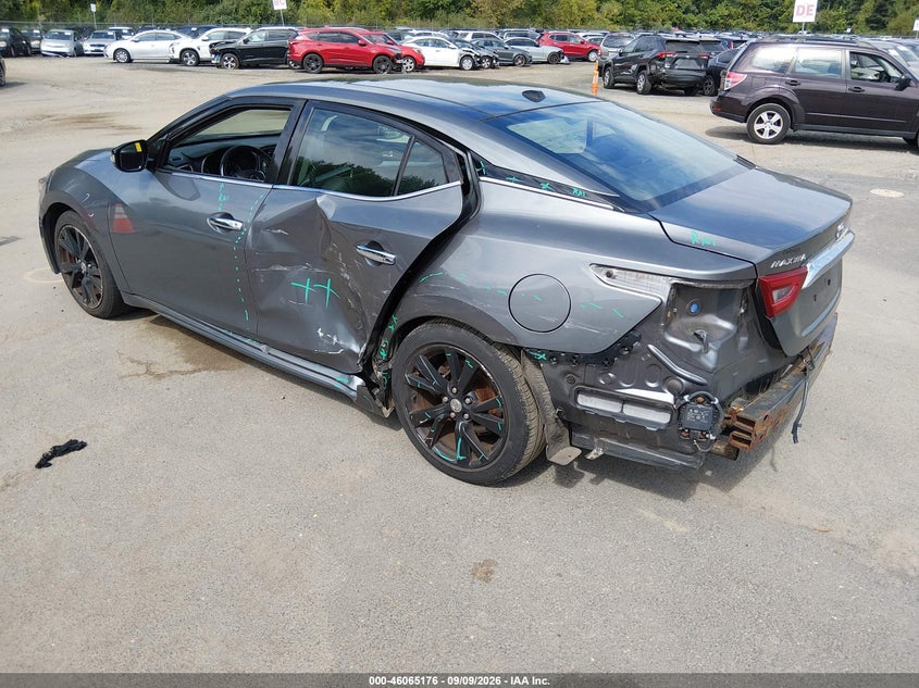 Vin: 1n4aa6ap5jc380555, lot: 46564703, nissan maxima 3.5 sl 20183