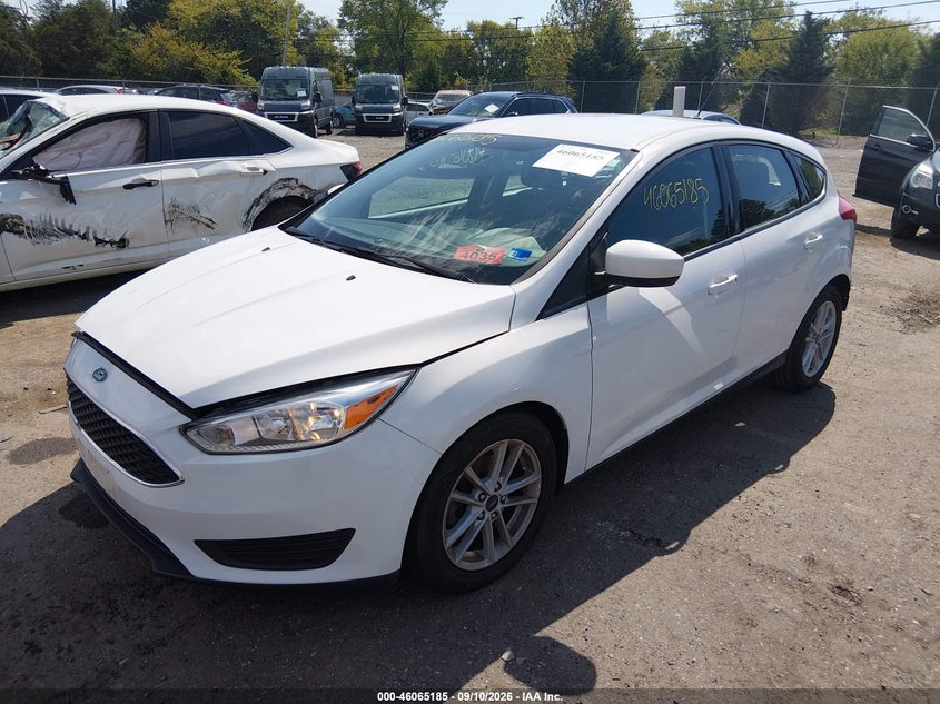 Vin: 1fadp3k2xjl283557, lot: 46564712, ford focus se 20182