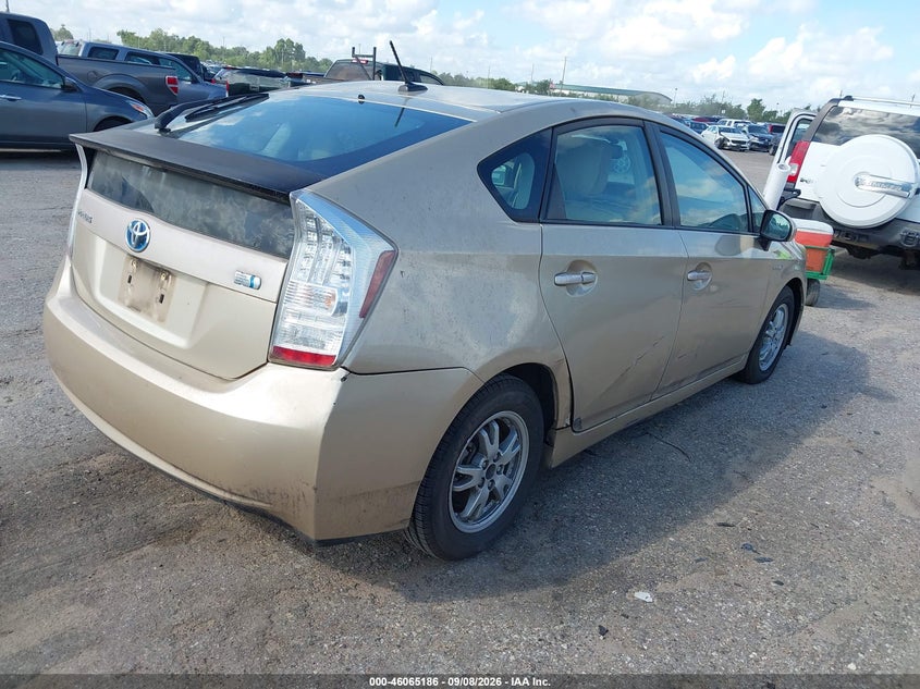 Vin: jtdkn3du2a1034851, lot: 46564713, toyota prius iv 20104