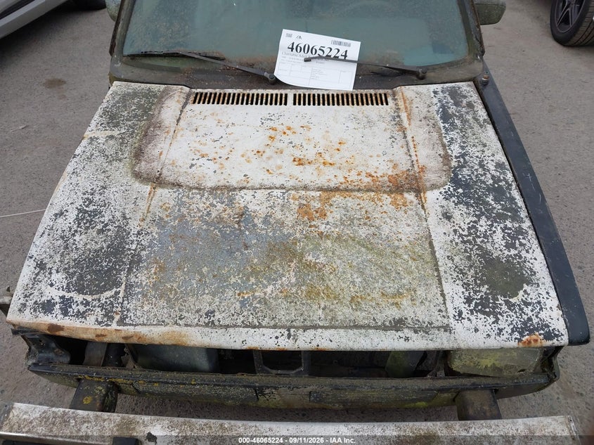 VOLKSWAGEN RABBIT 1981 VIN 1V1KG0176BV169819