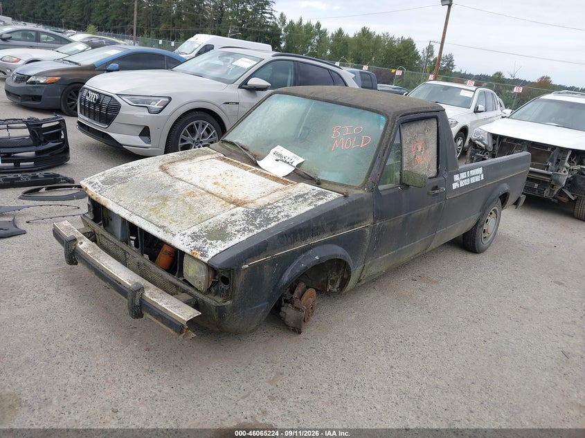 VOLKSWAGEN RABBIT 1981 VIN 1V1KG0176BV169819